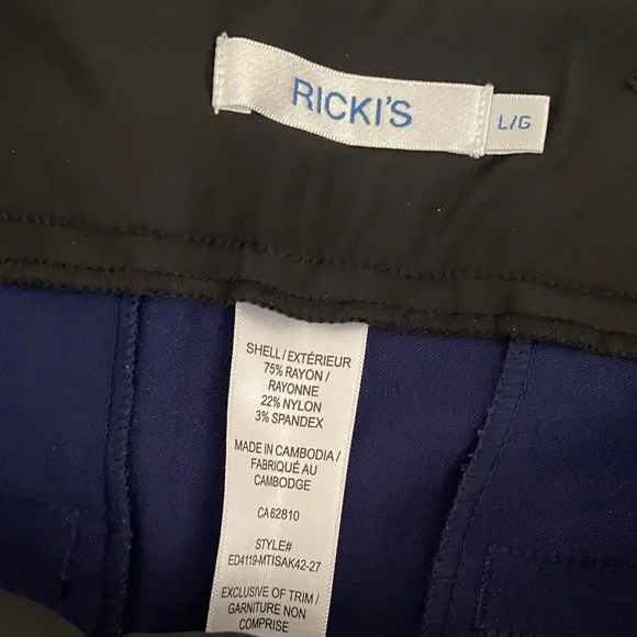 Torrid Happy Camper Capri Ricki’s Stretch Pants Ladies Clothes - Picture 3 of 8